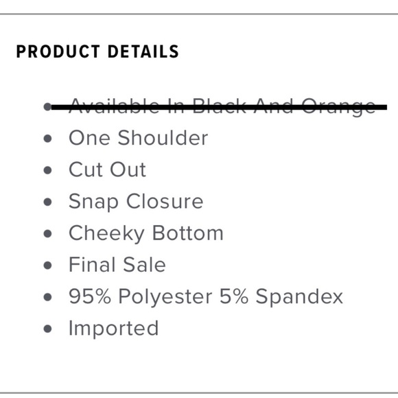 NWT Fashion Nova One Shoulder Cut Out Bodysuit Red - Picture 4 of 5